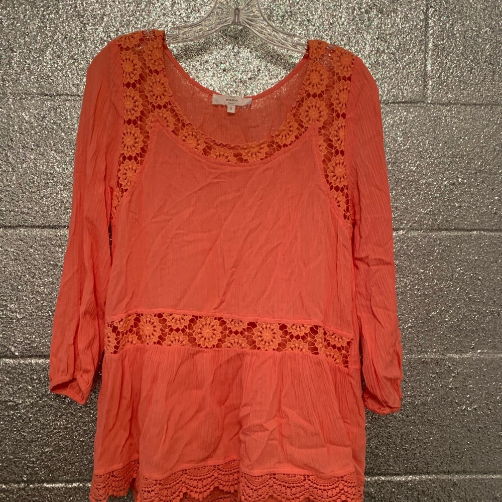 Entro choral boho blouse